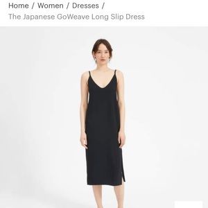 Everlane GoWeave slip dress